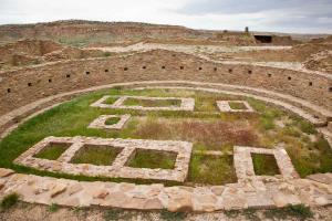 Chaco Culture National Historical Park, anciens pueblo, amérindiens