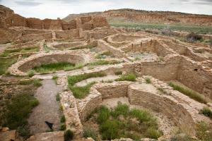 Chaco Culture National Historical Park, anciens pueblo, amérindiens