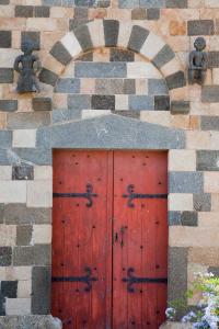 France, Corse, Aregno, église de la Trinté