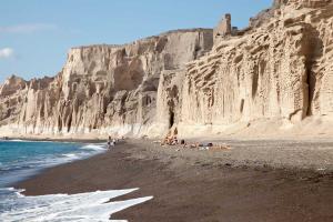 La plage de Vlychada/moon beach