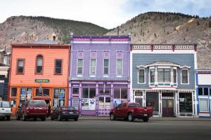 la ville des chercheurs d'or et d'argent de Silverton, Ouest américain/the gold and silver prospecting town of Silverton, americain West