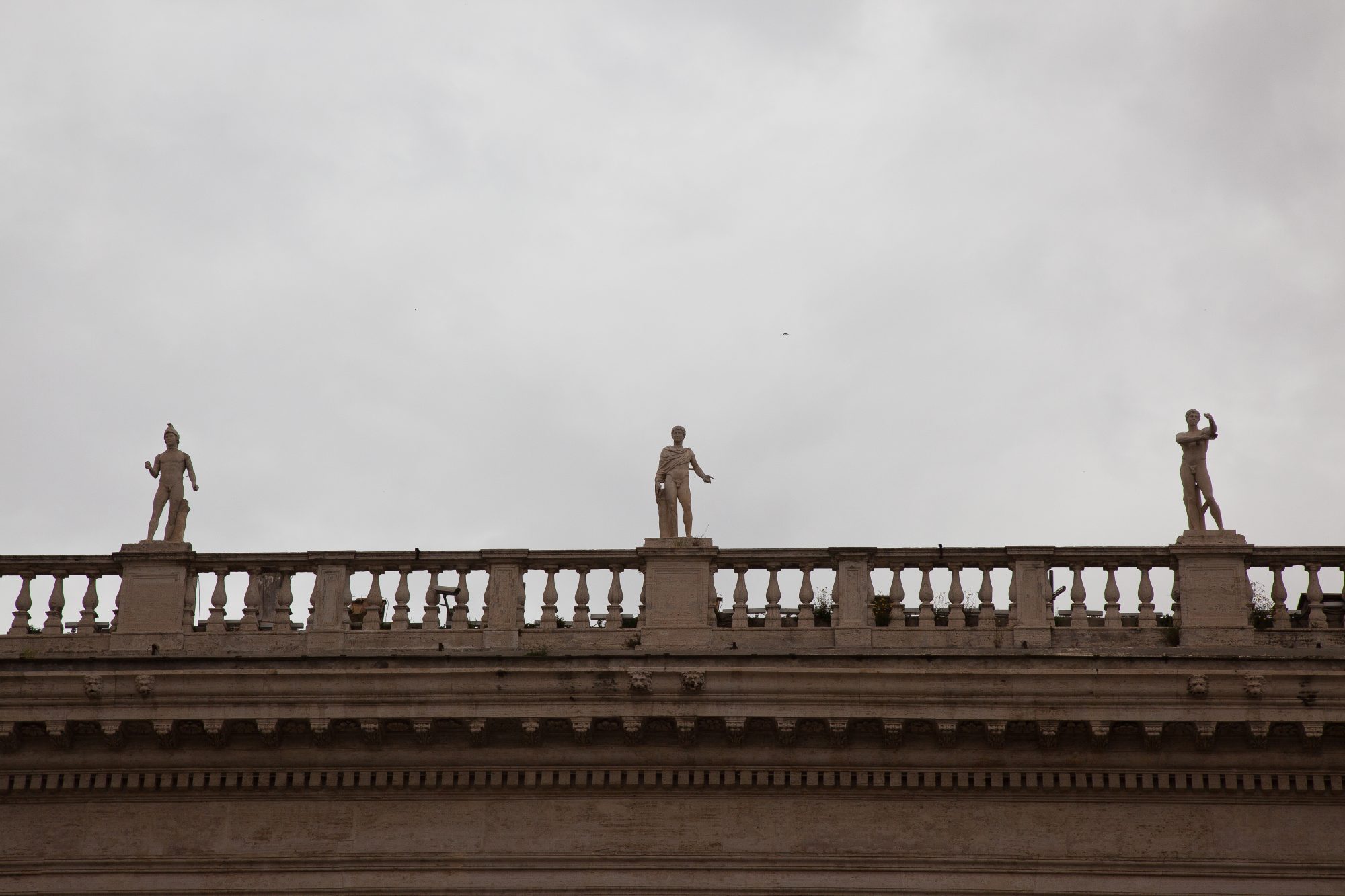 Le bras d'honneur, Rome, Le Capitole
