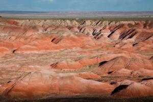 Forêt pétrifiée et désert peint/Petrifed Forest National Park and Painted Desert